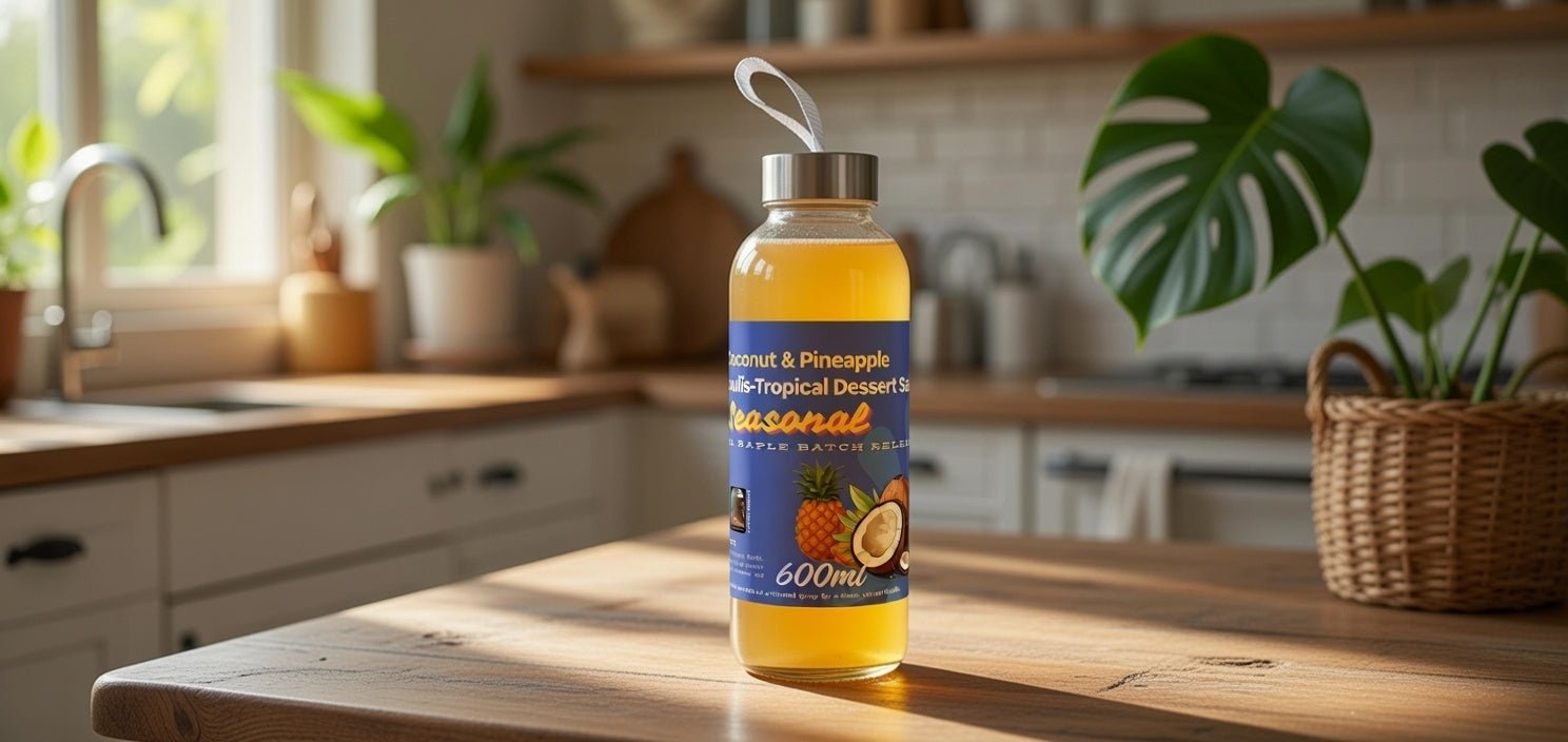 Coconut & Pineapple Coulis – Tropical Dessert Sauce - Porters Reserve