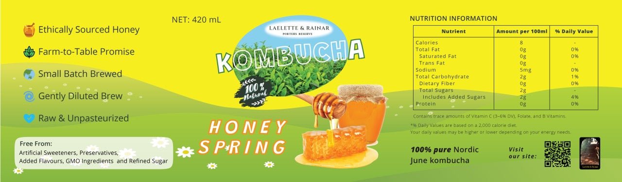 Artisanal Raw Honey, Unfiltered & Organic | Honey Spring - Porters Reserve